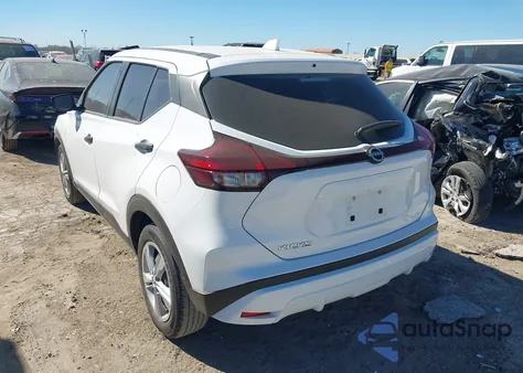 2023 Nissan Kicks S Xtronic Cvt z USA, uszkodzony, nr VIN 3N1CP5BV2PL528508